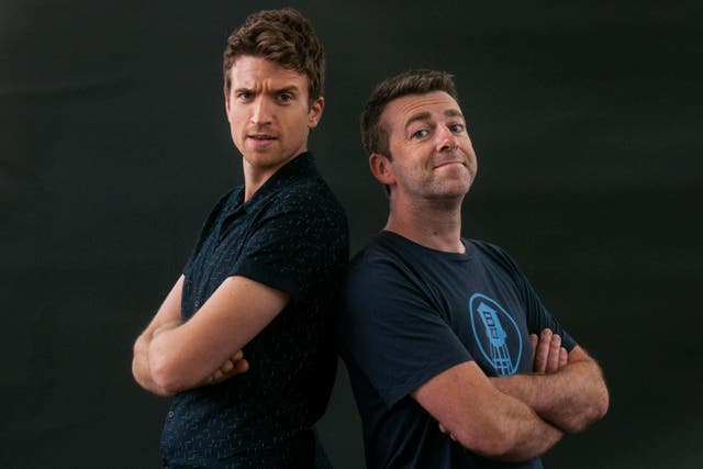 <p>Greg James and Chris Smith have teamed up to write The Twits Next Door, an adaptation of the Roald Dahl classic novel The Twits </p>