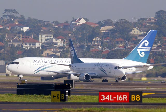 <p>FILE: Two Air New Zealand passenger jets taxi past each other at Sydney Airport on 13 July 13 2003</p>