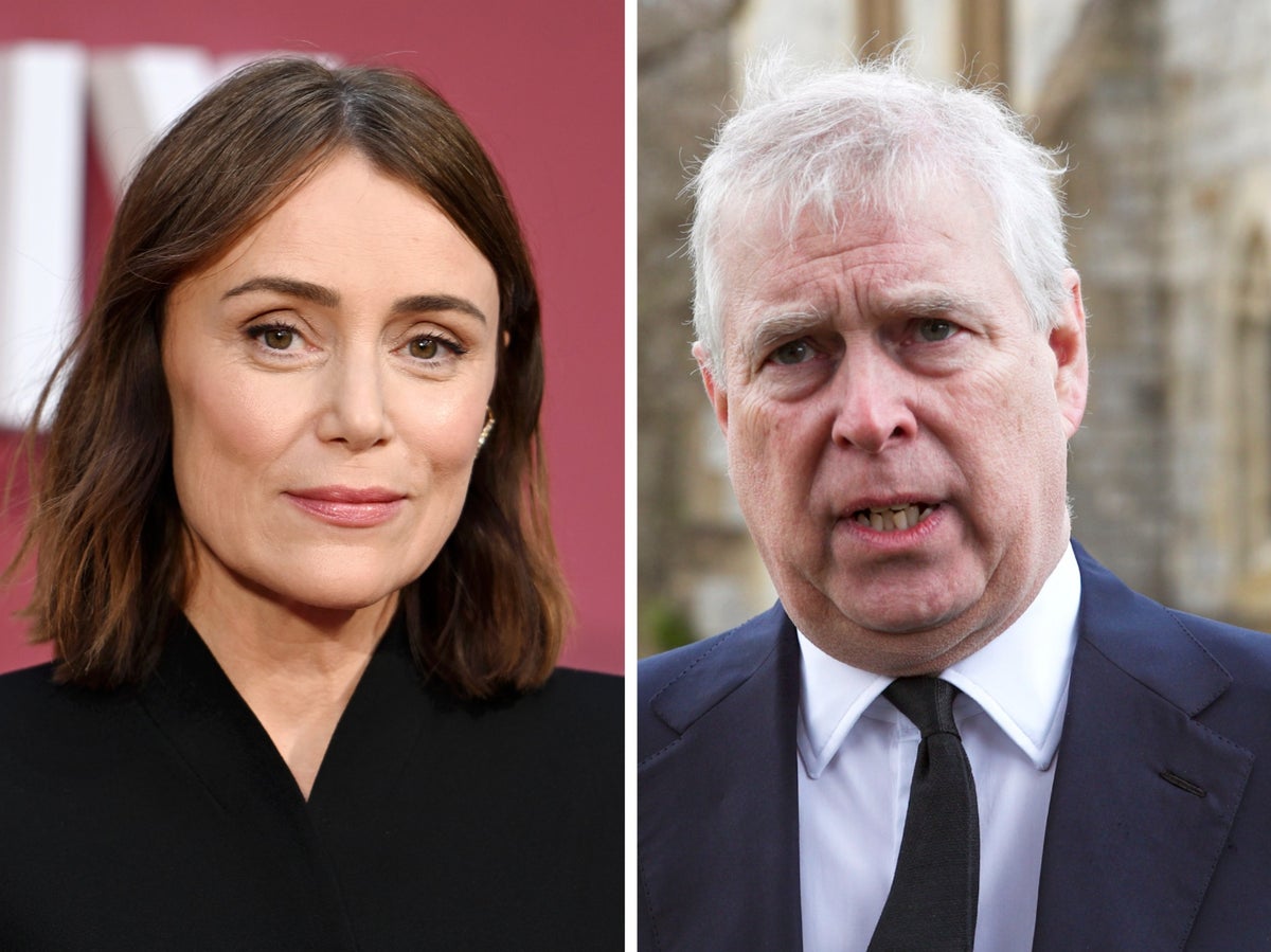 Keeley Hawes says ‘it sounds disgusting now to say it’ but Prince Andrew was once seen as sexy and heroic