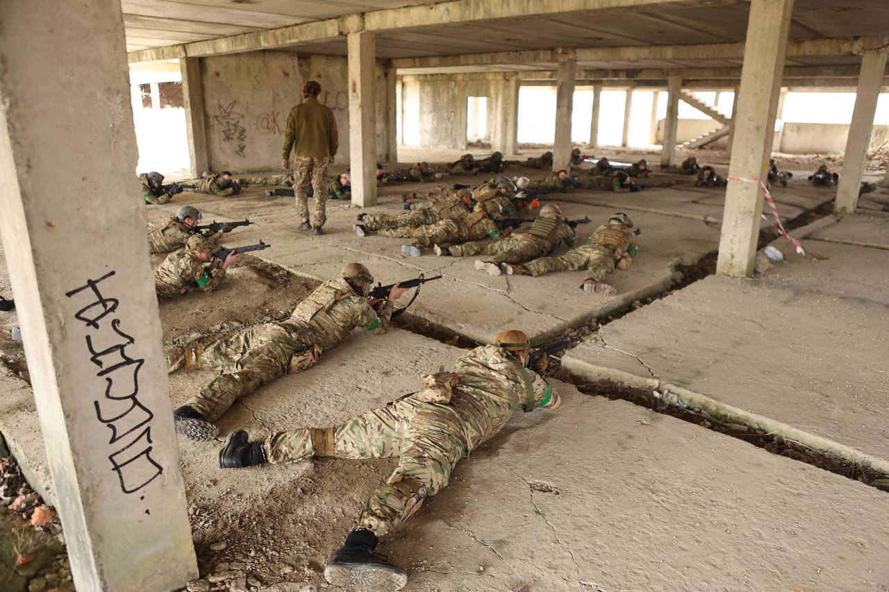 Members of the 3rd Assault Brigade undergo training earlier this month in Ivano-Frankivsk, western Ukraine. The 3rd Brigade is made up of volunteers and conscripts, many of whom are younger than the average Ukrainian soldier