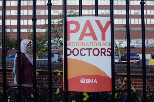Britain Doctors Strike
