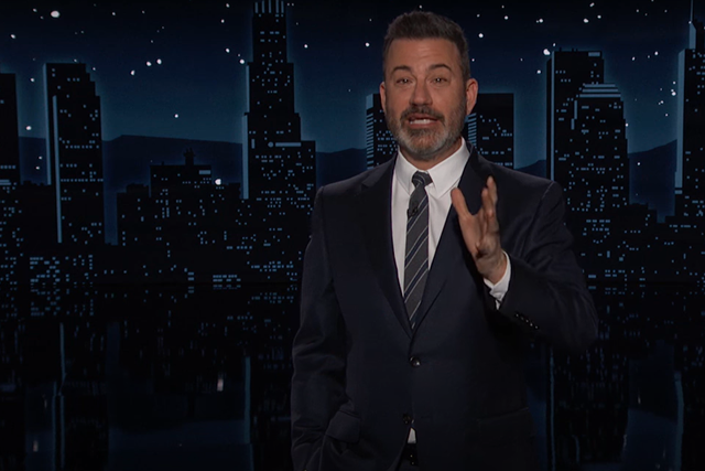 <p>The late-night host Jimmy Kimmel </p>