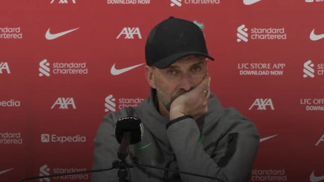 <p>Liverpool manager Jurgen Klopp calls for respect over tragedy chanting: ‘Let’s show a bit of class’.</p>