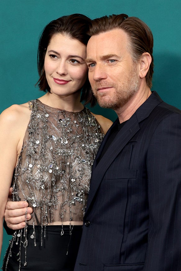 A-list couple: Winstead and McGregor at the New York premiere of ‘A Gentleman in Moscow’ in March