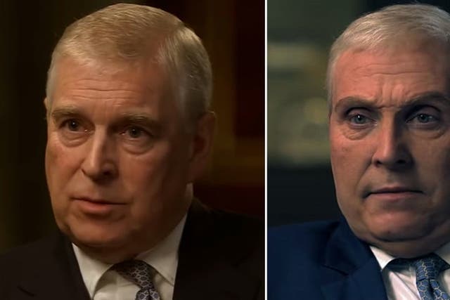 <p>How Prince Andrew Scoop 'sweat' scene compares to real Newsnight interview</p>