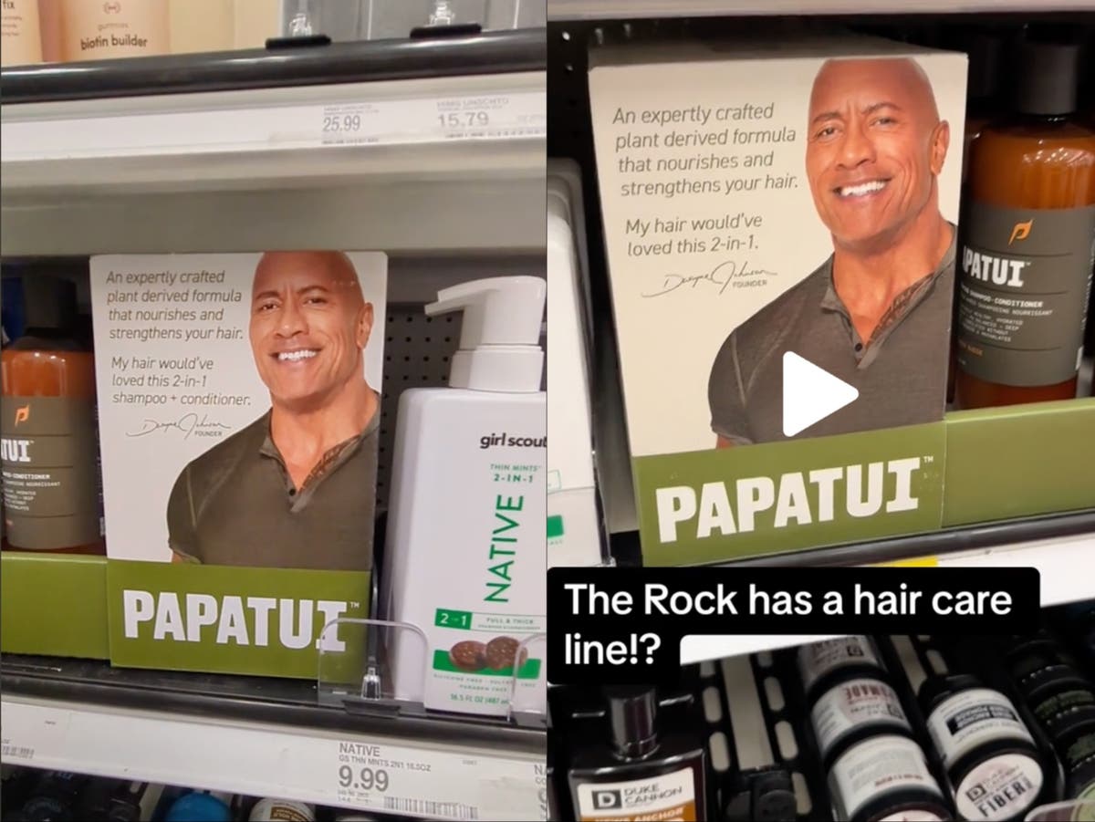  Dwayne Johnson shocks fans after releasing a men&rsquo;s shampoo: &lsquo;He can&rsquo;t even vouch for the product&rsquo;