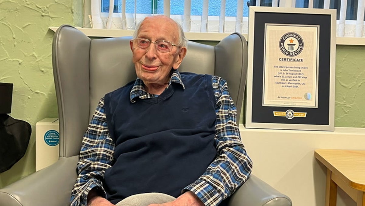 World’s oldest man receives Guinness World Record aged 111 and reveals key to long life