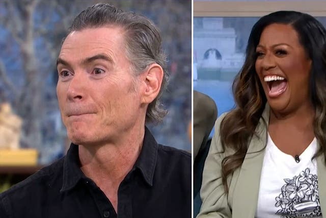 <p>‘We don’t use that word in England’: Billy Crudup told off for swearing live on TV (This Morning/ITV)</p>