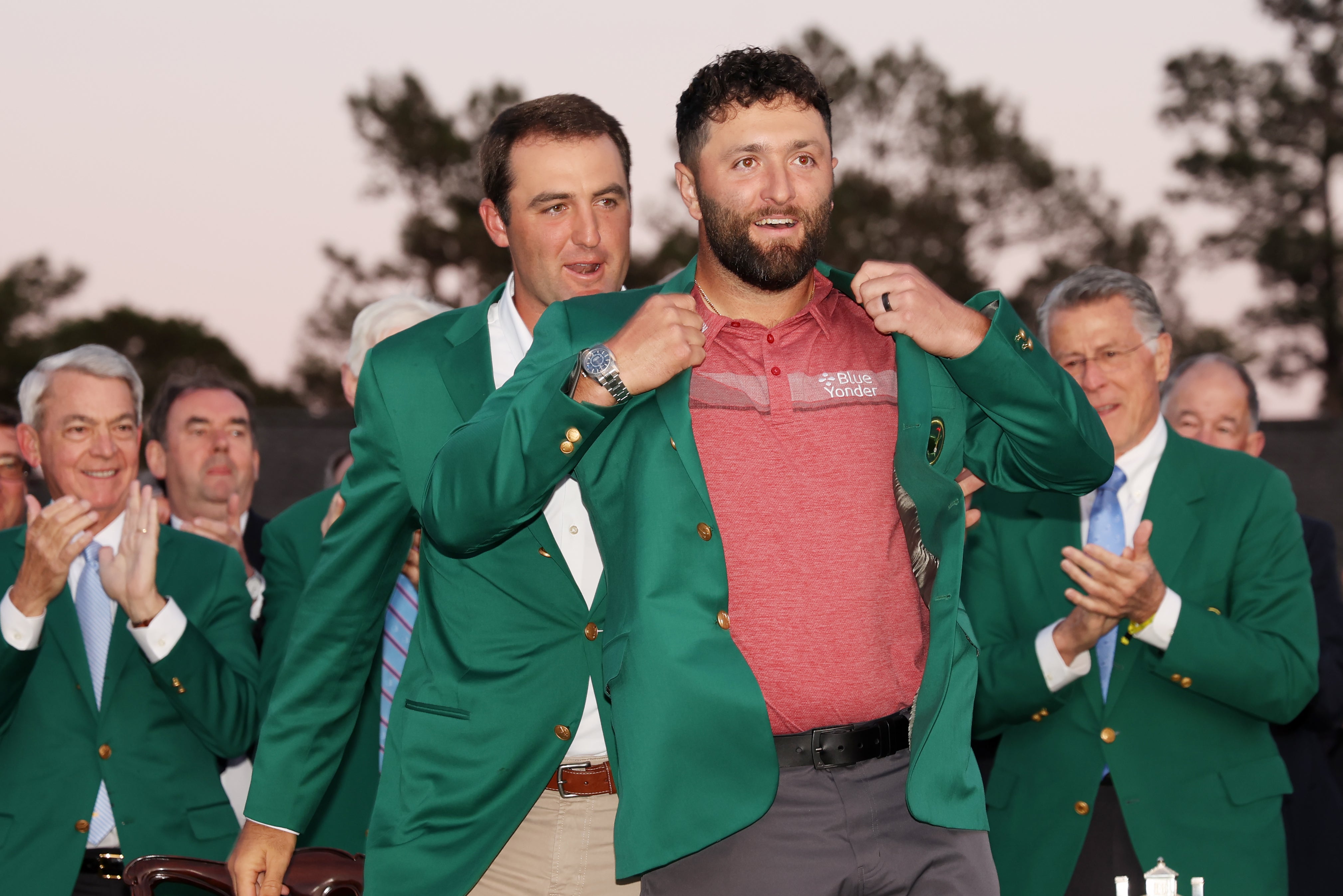 The healing power of the green jacket may be able to unite a divided sport