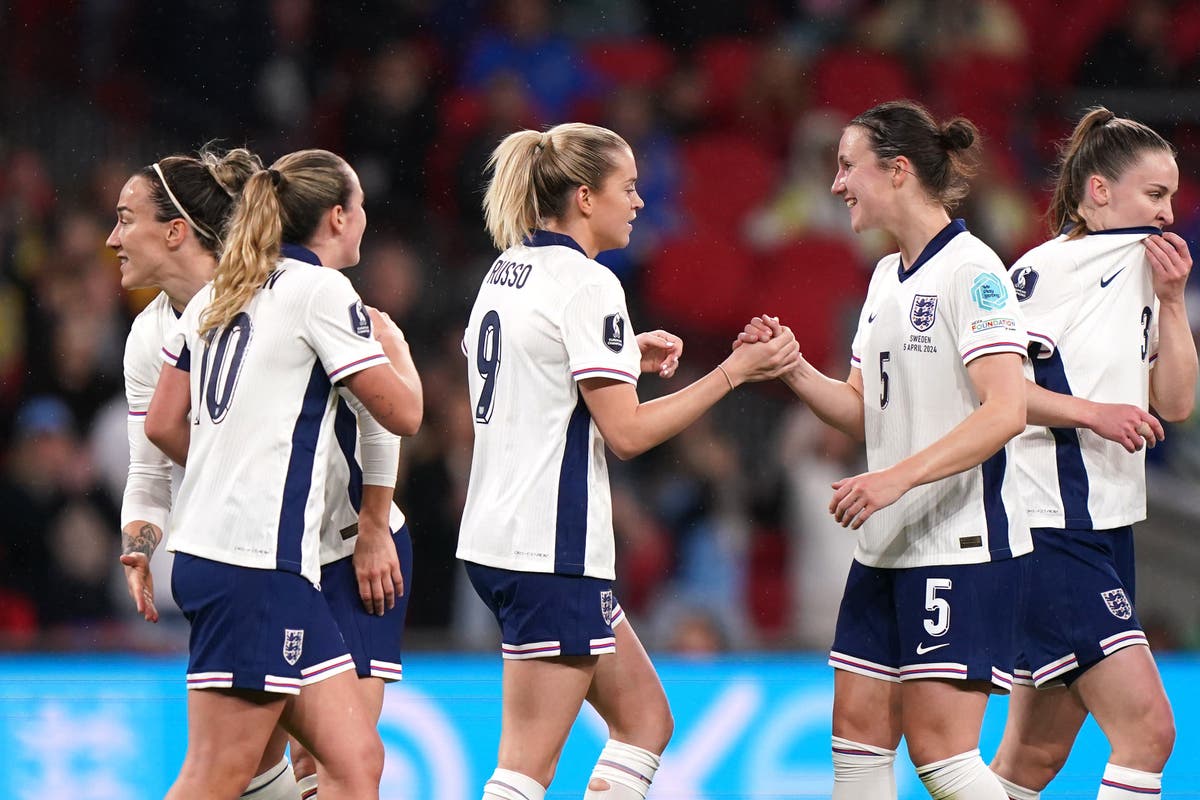 England begin Euro 2025 qualifying campaign with draw against Sweden