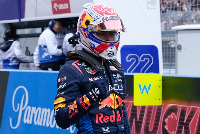 Red Bull driver Max Verstappen took pole position at the Japanese Grand Prix (Hiro Komae/AP)