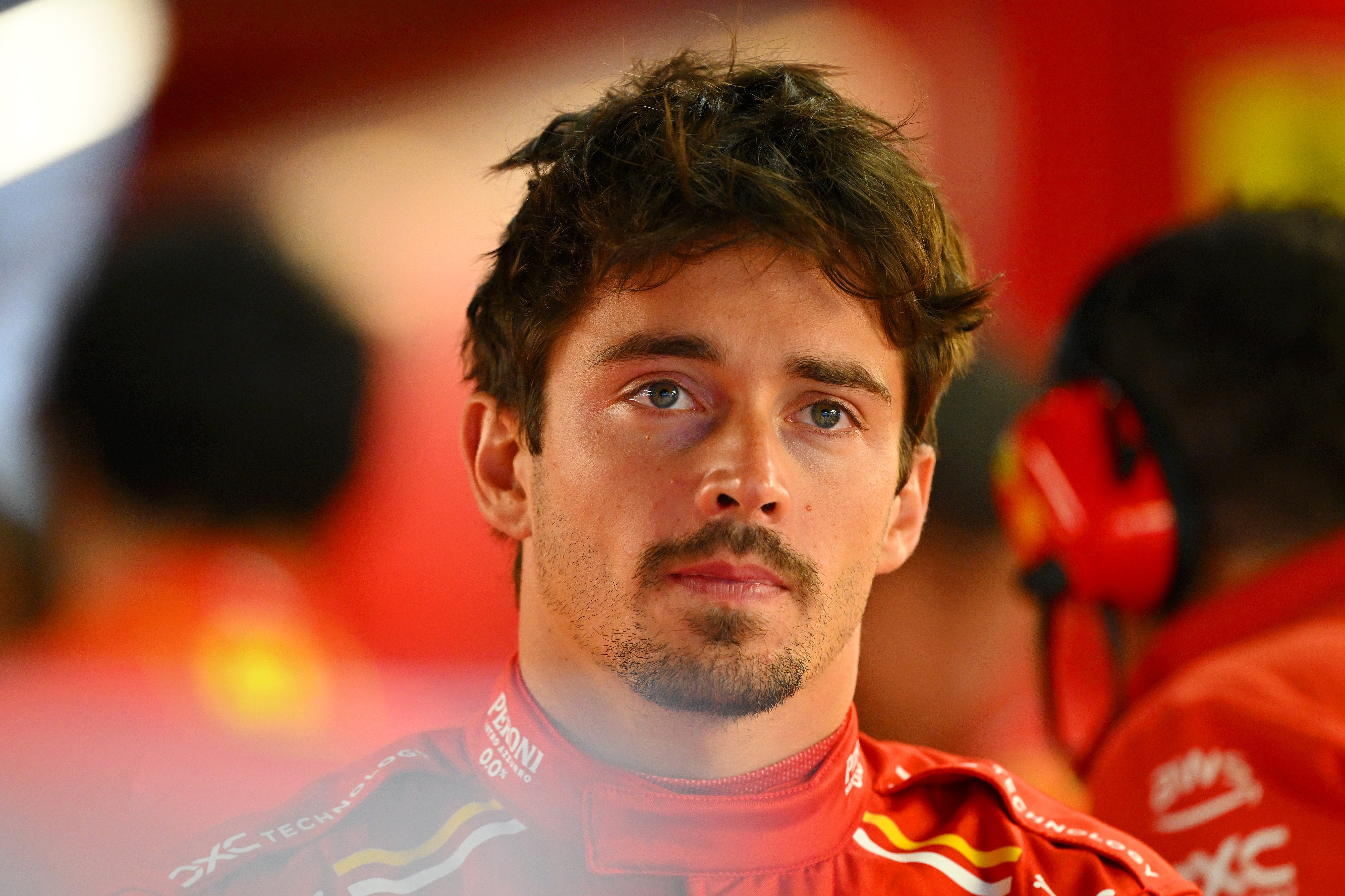 Charles Leclerc questioned Ferrari’s strategy on a tough day for the Scuderia in Japan