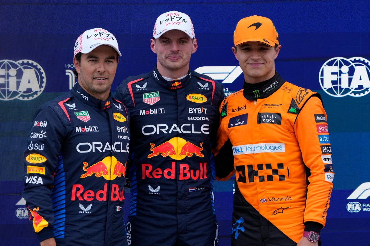 F1 grid: Starting positions for 2024 Chinese Grand Prix