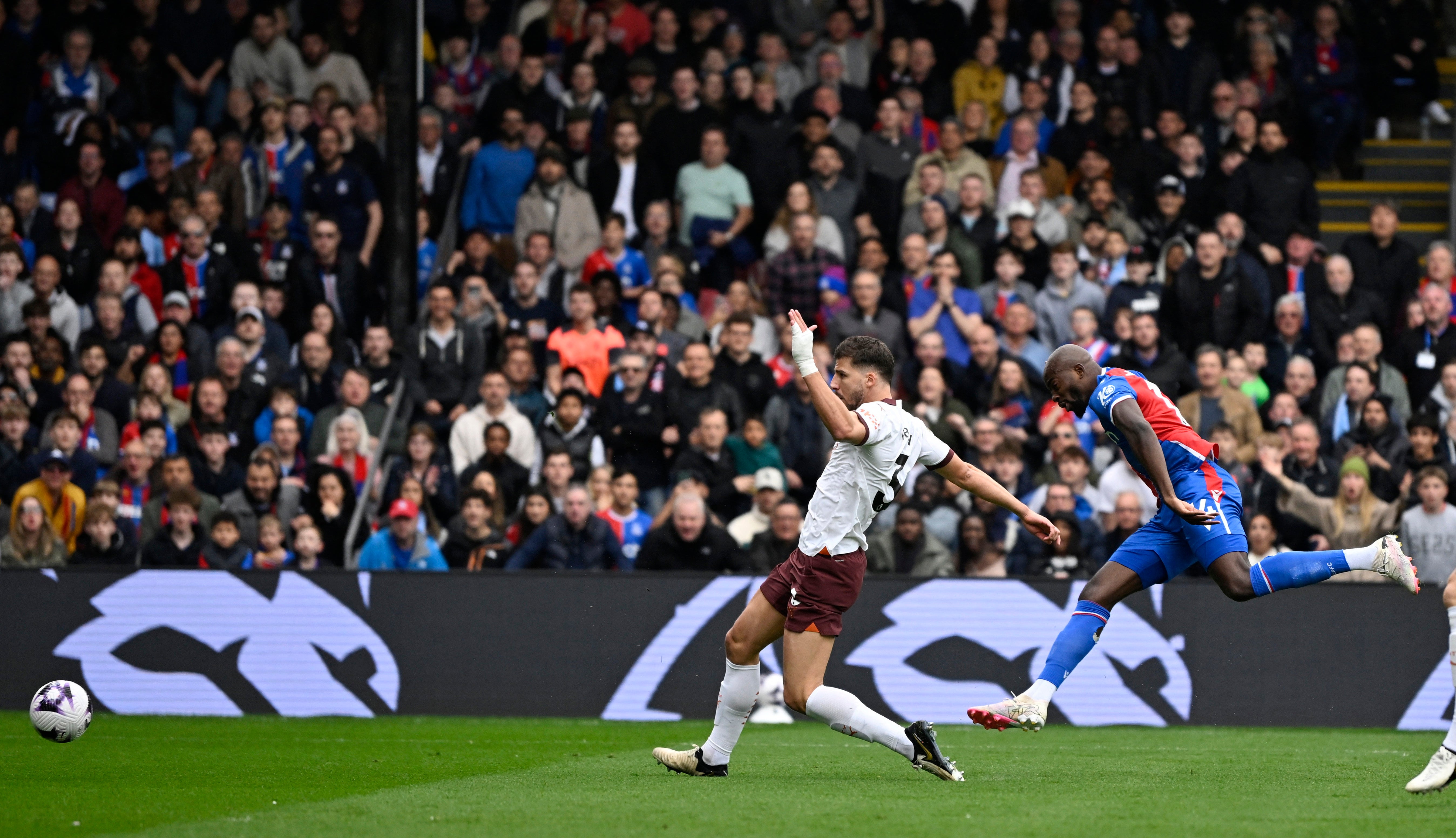 Jean-Philippe Mateta’s goal gave Palace an early lead at Selhurst Park