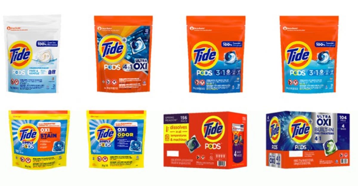 P&G recalls 8.2 million bags of Tide, Gain and other laundry detergents over packaging defect