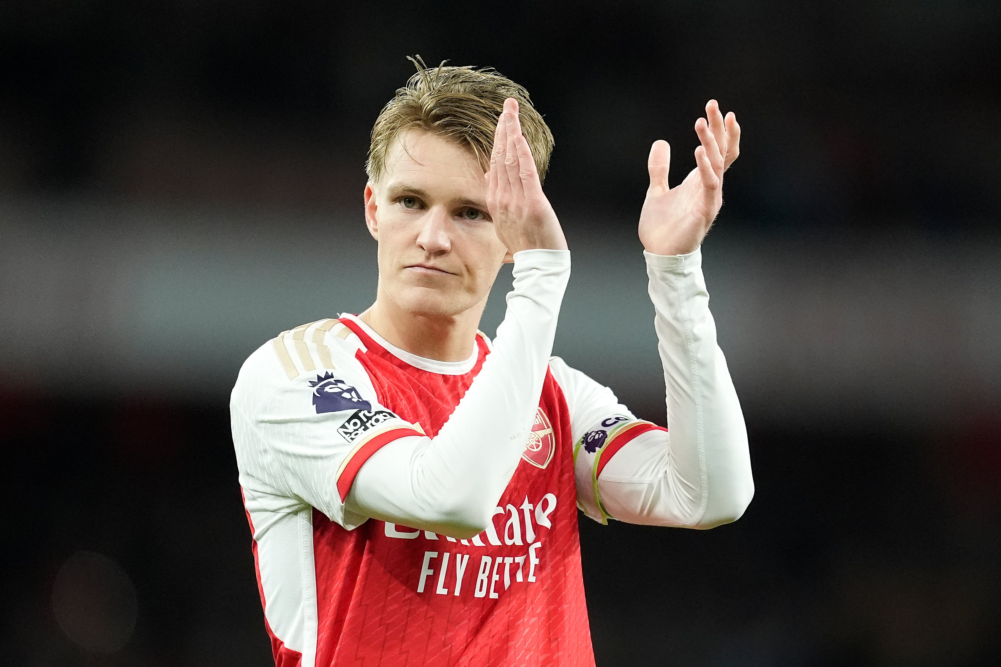 Odegaard has been a key figure in Arsenal’s title push this season
