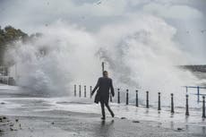 Flood alerts and wind warnings issued as Scotland battles Storm Kathleen