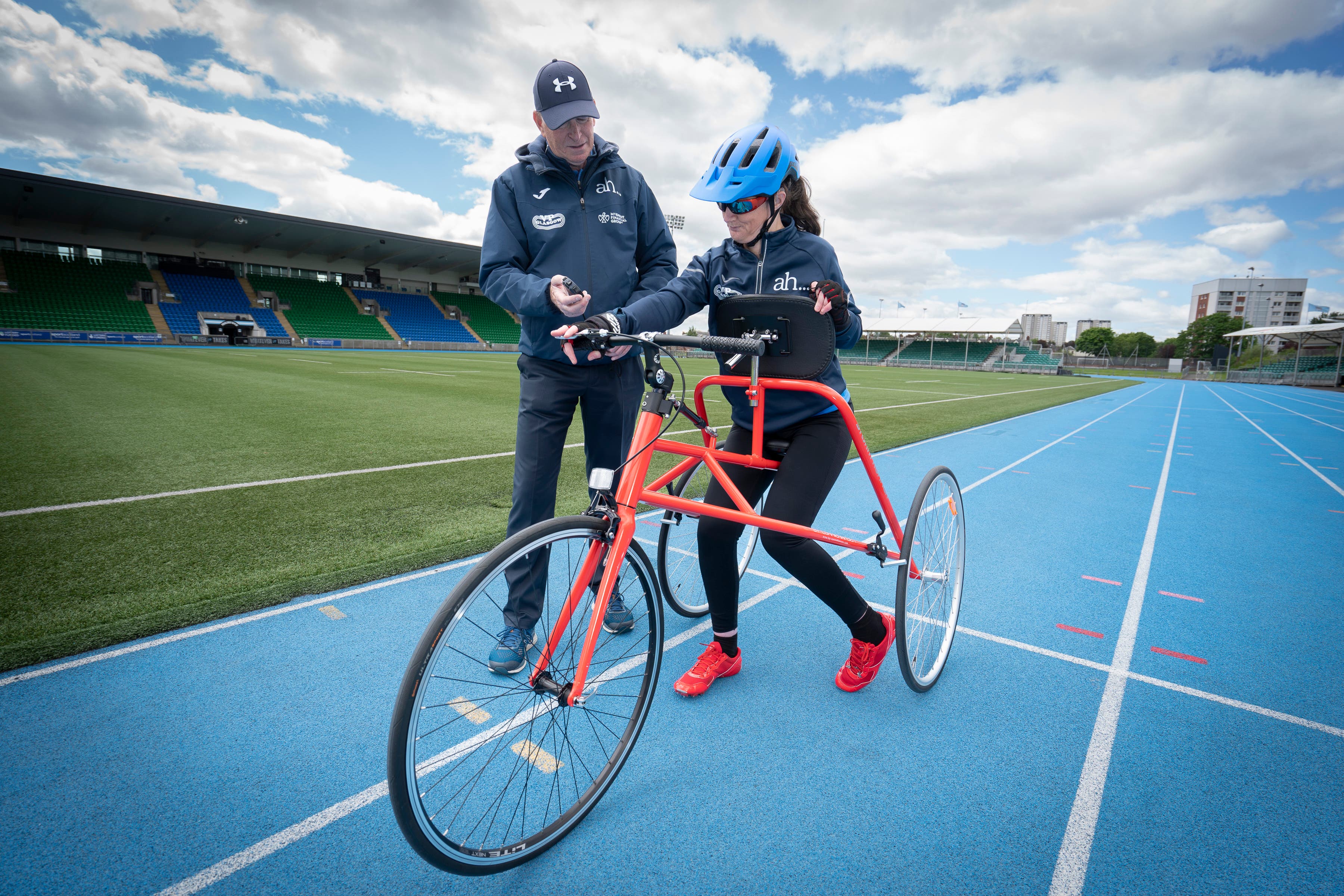 Dr Julie McElroy is aiming to become the first female frame runner to complete the London Marathon (Mark F Gibson/PA)