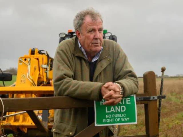 <p>Jeremy Clarkson on Prime Video series ‘Clarkson’s Farm’</p>
