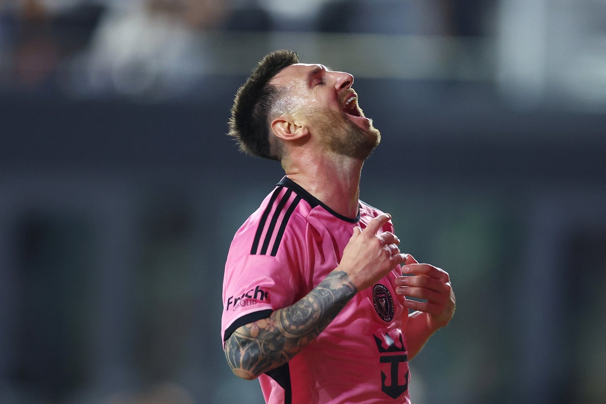 Lionel Messi scores for Inter Miami on return from injury