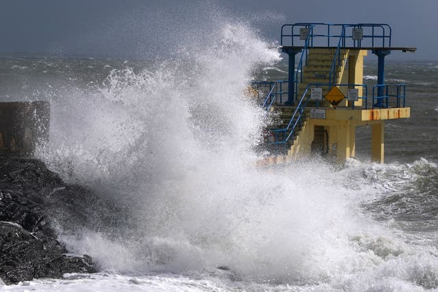 Sepa warned that significant flooding in coastal areas is possible (Brian Lawless/PA)