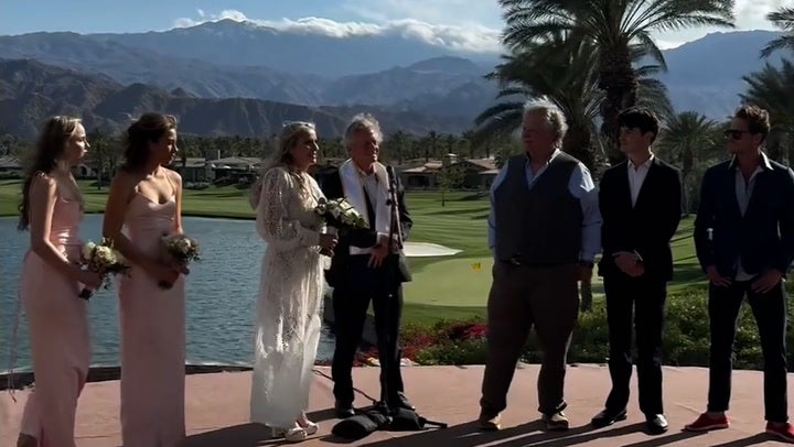 <p>Michael Douglas officiates brother’s luxury Palm Springs wedding.</p>