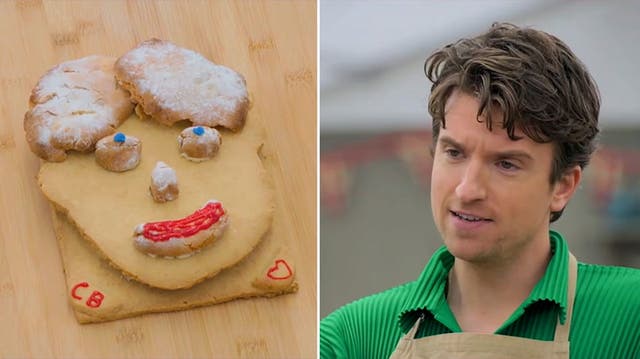<p>Greg James says BBC colleague ‘might call police on him’ after Great Celebrity Bake Off creation.</p>