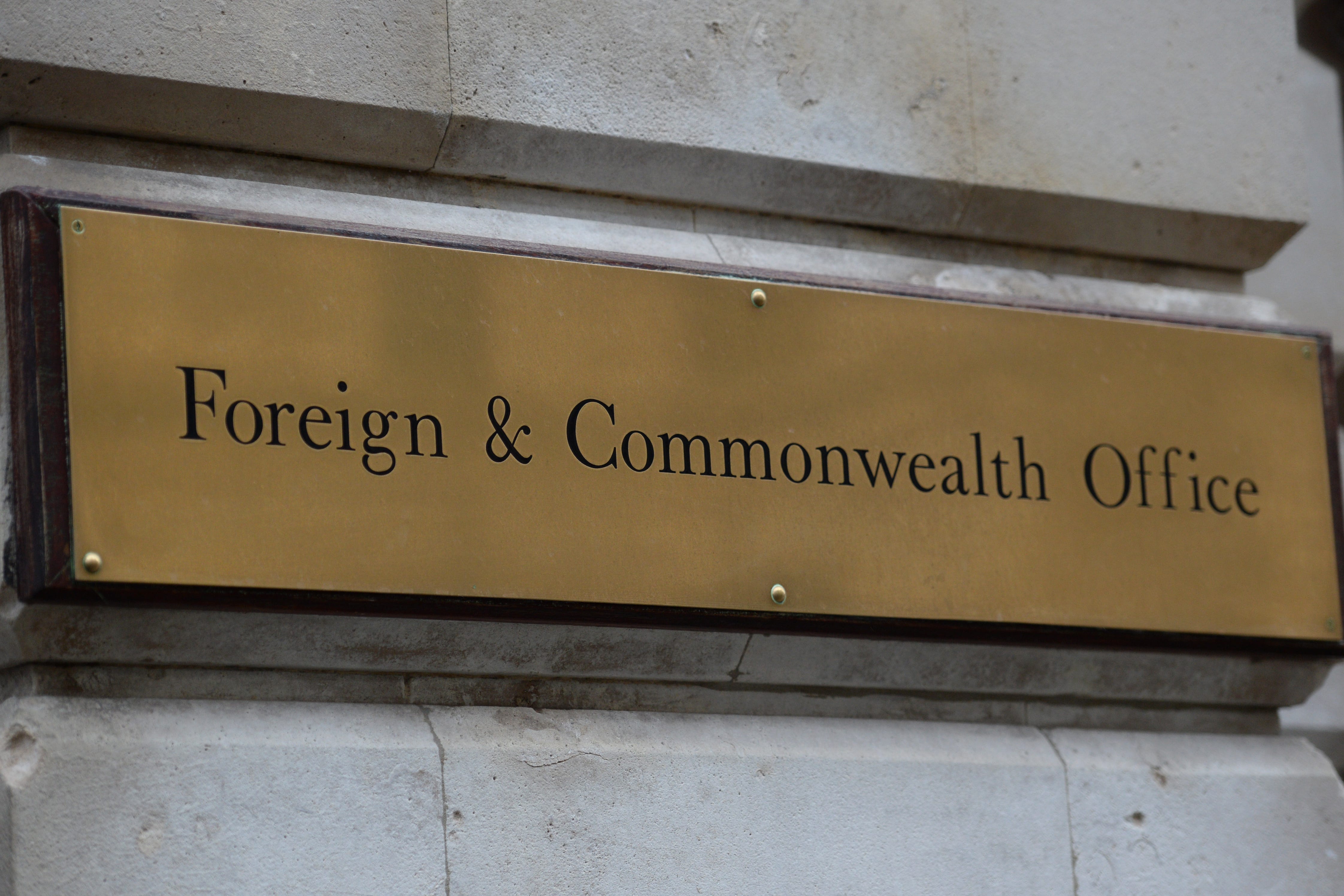 A report by leading diplomats has encouraged a rebrand of the Foreign Office, including a new name and modernisation of premises (Kirsty O’Connor/PA)
