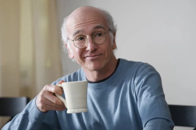 <p>Curb Your Enthusiasm star Larry David offers a cutting spoof of Bill Maher’s defensive and gushing meeting with Donald Trump</p>