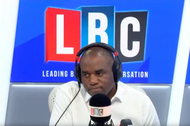 <p>David Lammy’s LBC show is being investigated by Ofcom</p>