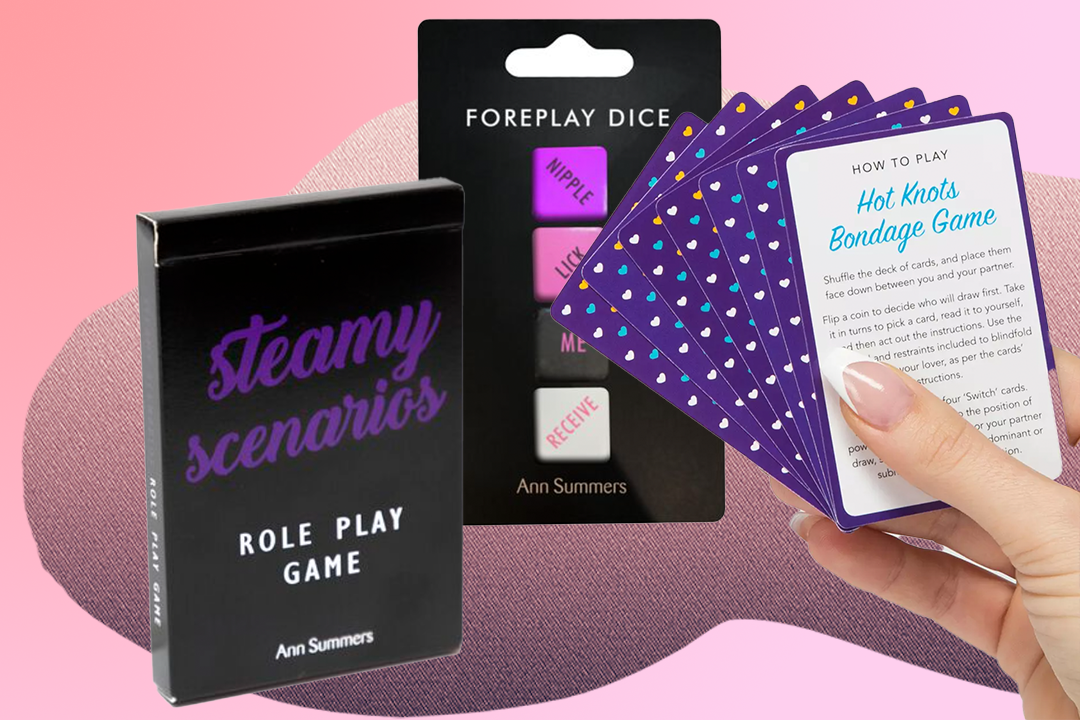 Choose from new sex position cards to bondage games for beginners
