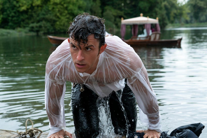 Jonathan Bailey as Anthony in Bridgerton