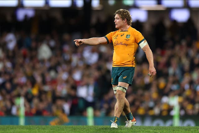 <p>Michael Hooper made his debut for Australia Sevens at the SVNS event in Hong Kong </p>