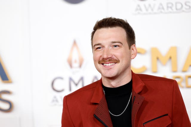 <p>Morgan Wallen at the 57th Annual CMA Awards in Nashville, Tennessee</p>