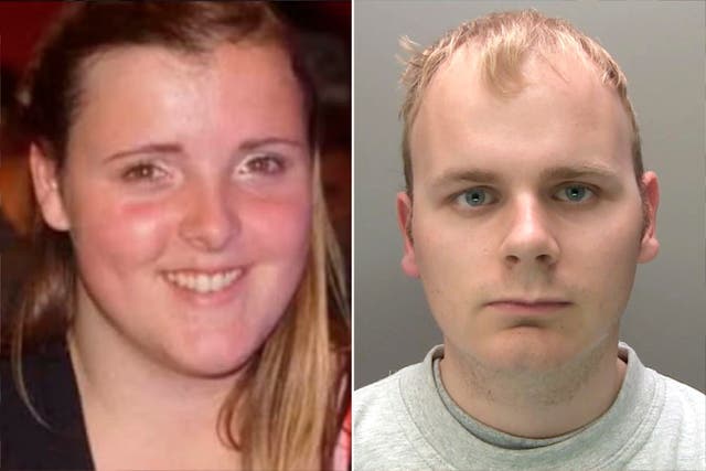 <p>Nicholas Metson, right, stabbed Holly Bramley, 26, at least four times </p>