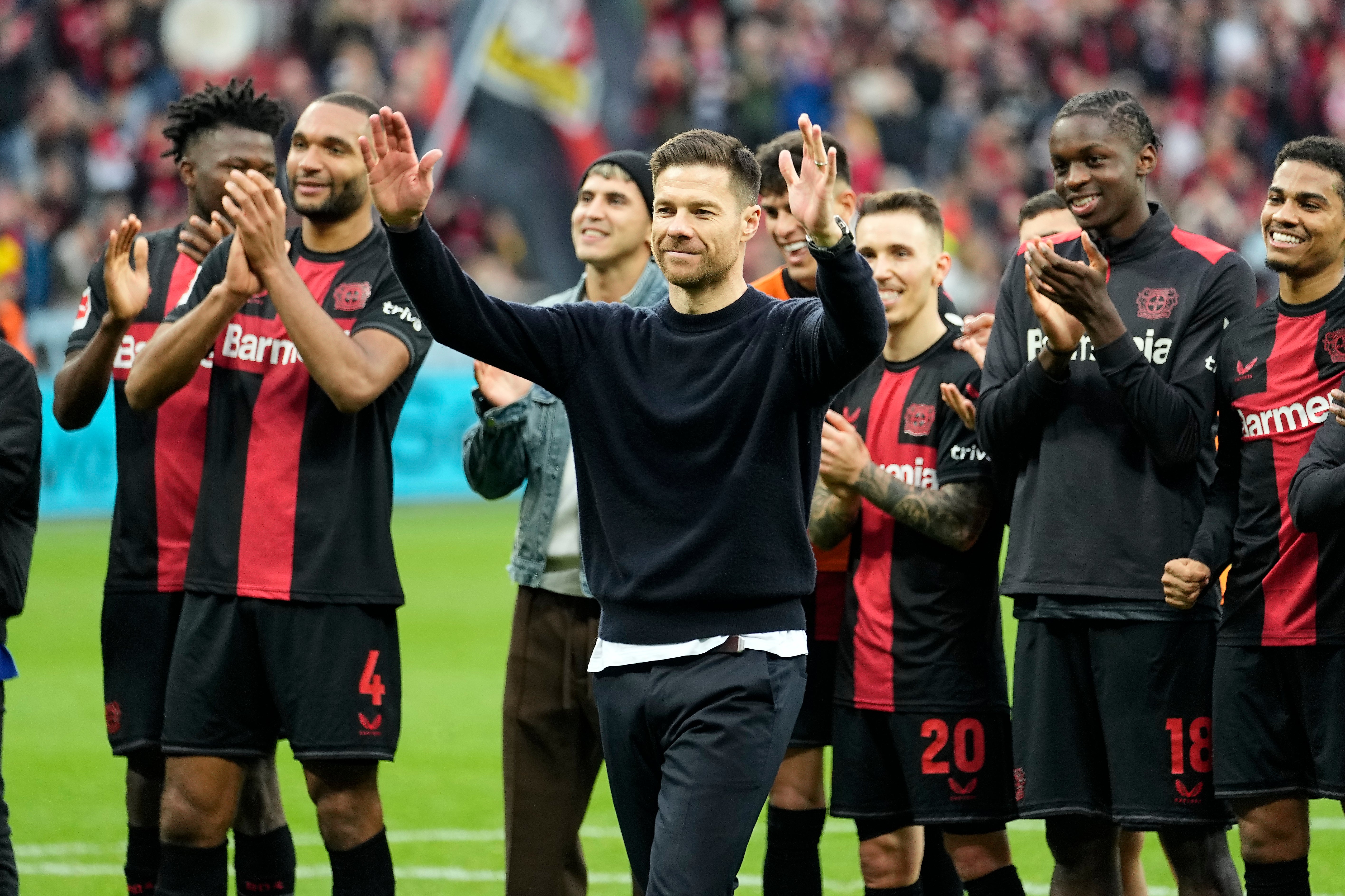 Bayer Leverkusen coach Xabi Alonso was a key player in Bayern Munich’s most successful era but is set to end their 11-year stint as Bundesliga champions