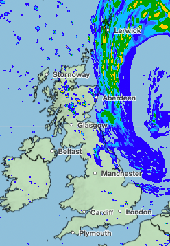 6pm forecast map