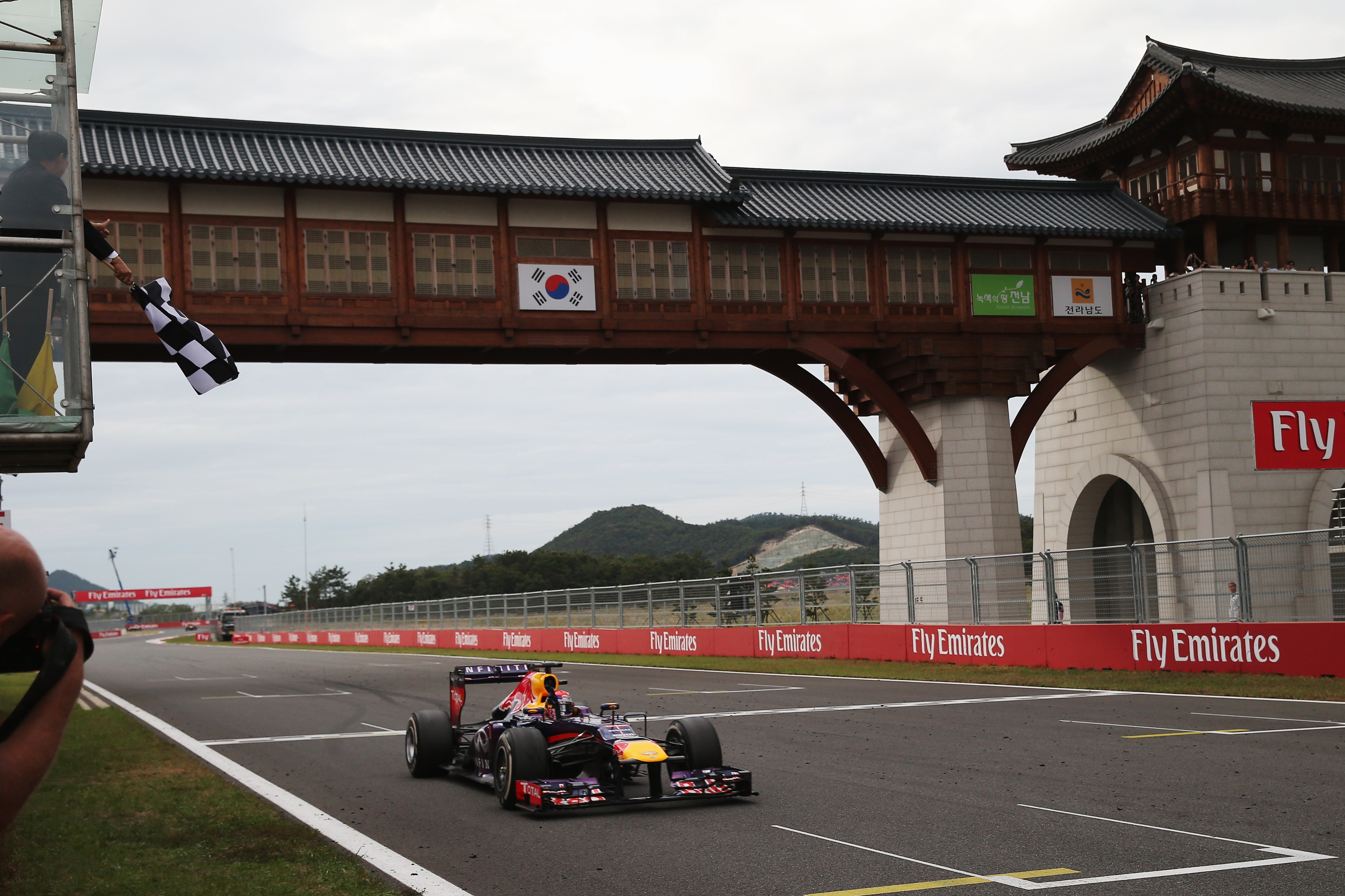 F1 hosted a race in South Korea from 2010-2013