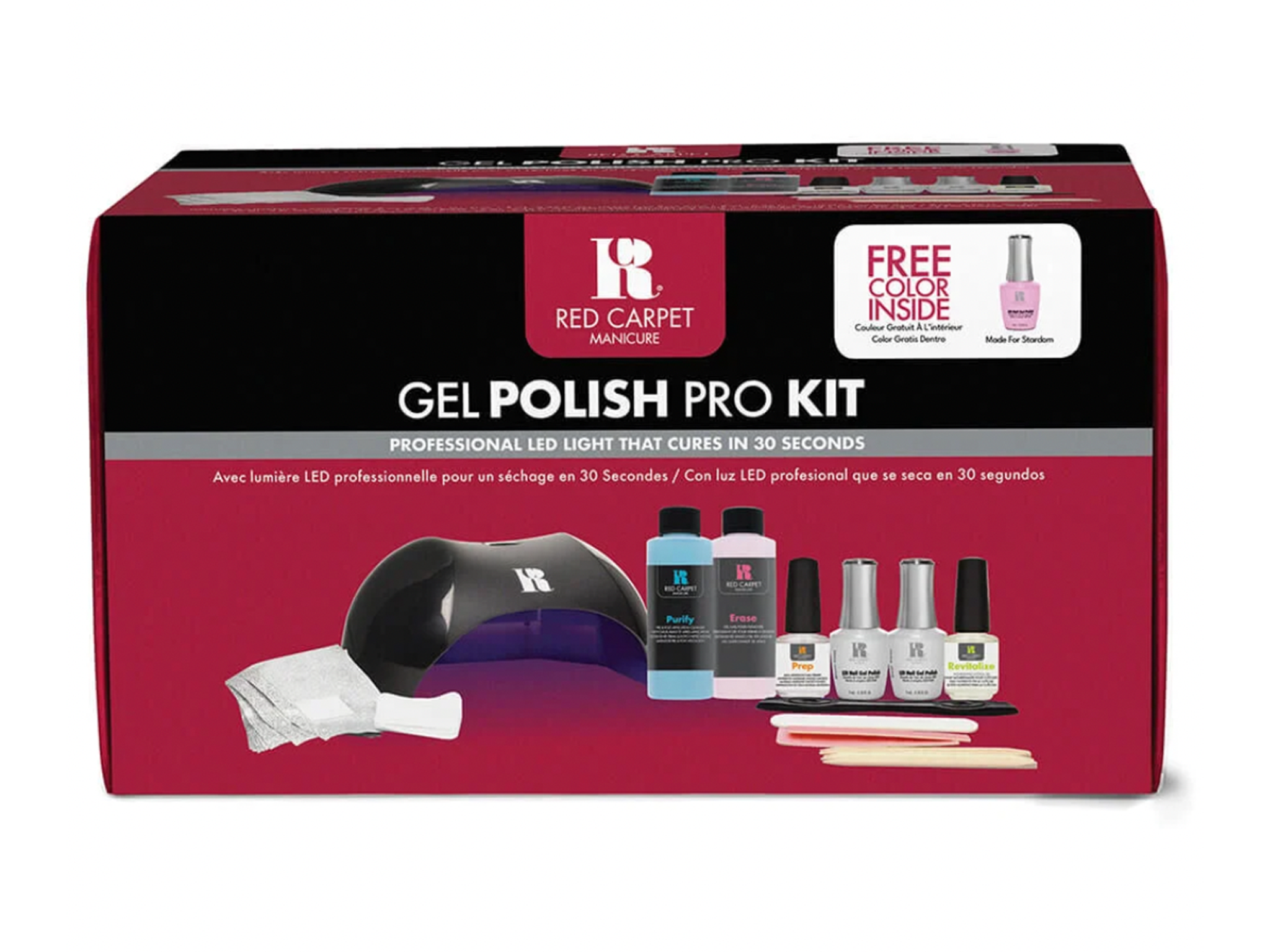 Red Carpet manicure hema-free gel polish pro kit
