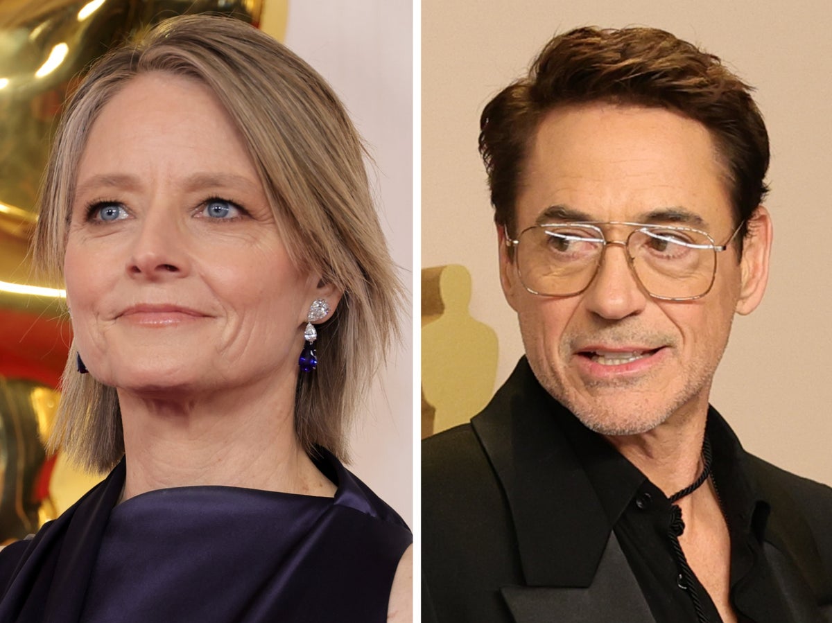 Jodie Foster told Robert Downey Jr she was ‘scared’ for him during addiction