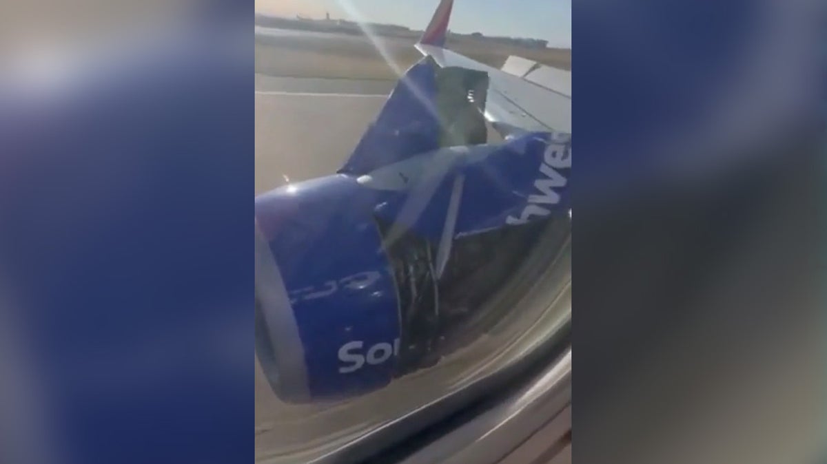 Southwest Boeing loses engine cover. Here's what to know