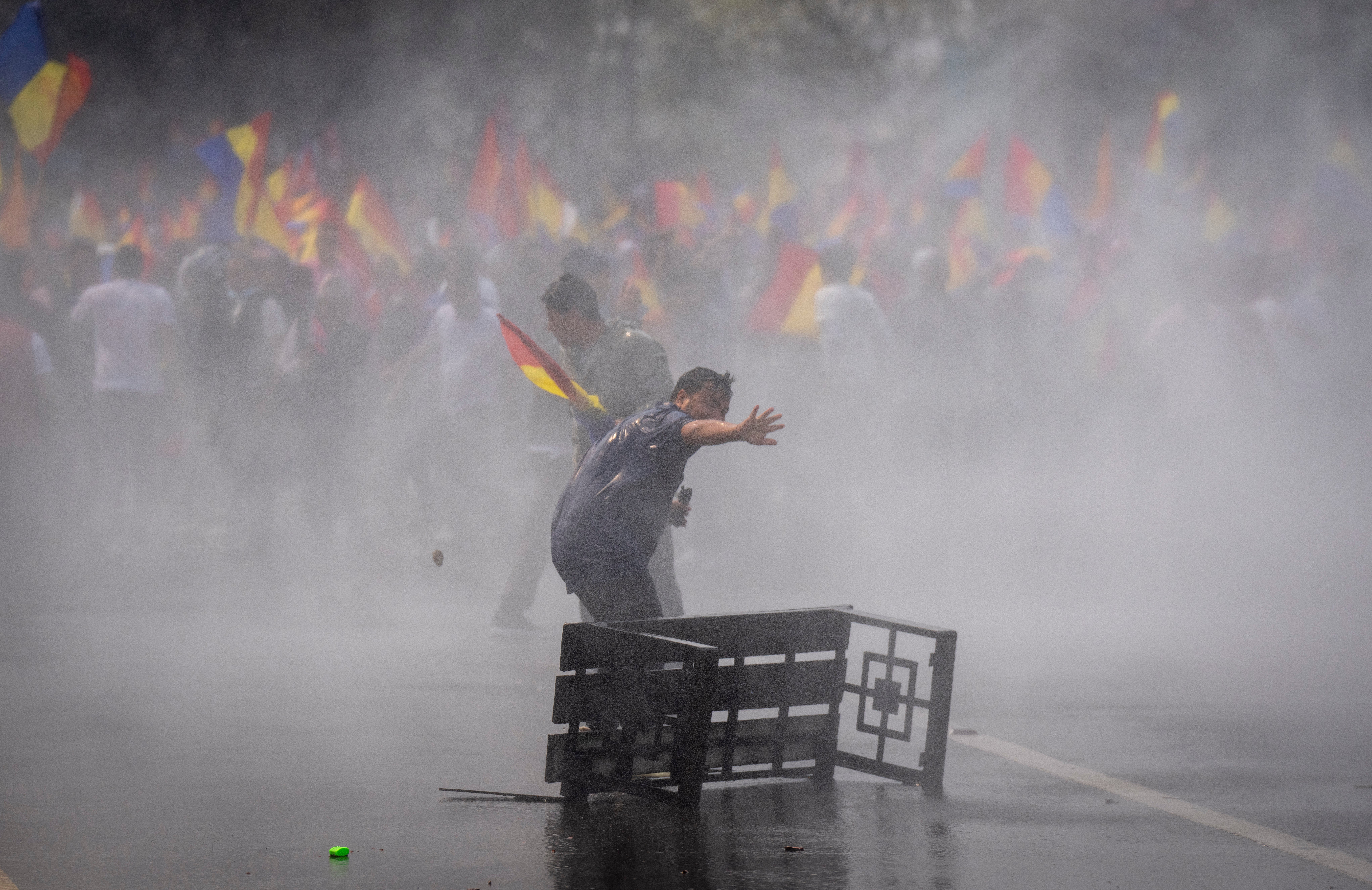 APTOPIX Nepal Protest