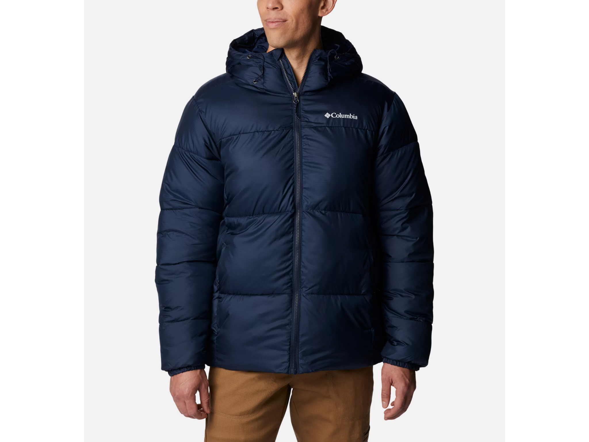 Columbia puffect hooded puffer jacket