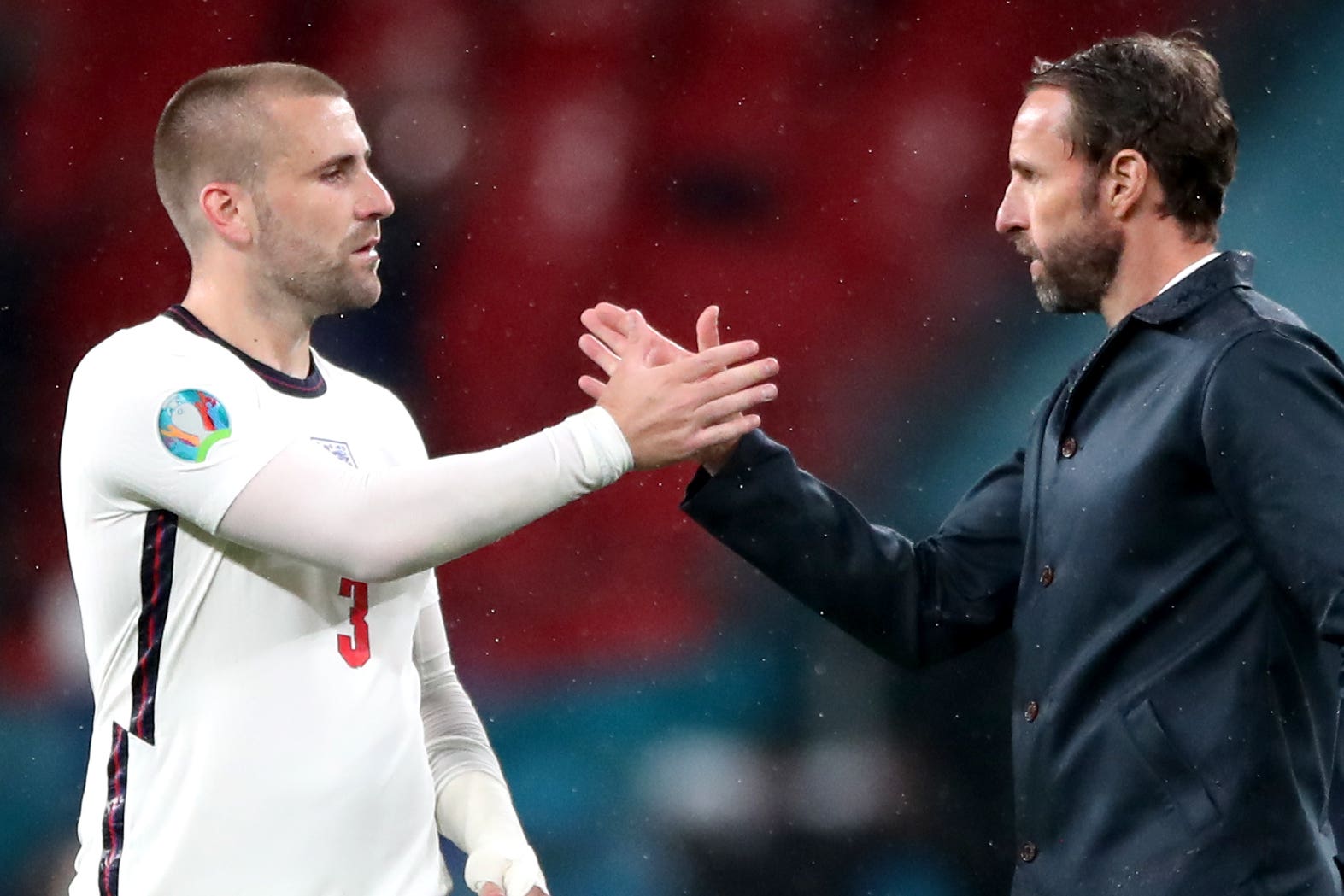 Luke Shaw could be a key beneficiary if Euro 2024 squads increase (Nick Potts/PA)