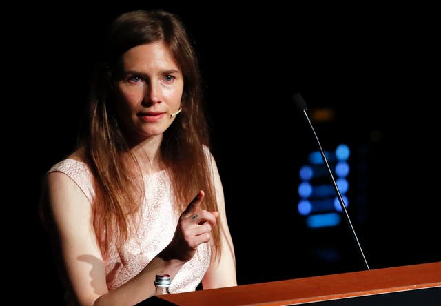 <p>Amanda Knox will return to court on Wednesday for wrongly accusing a Congolese man of murdering her roommate while the young women were exchange students in Italy</p>