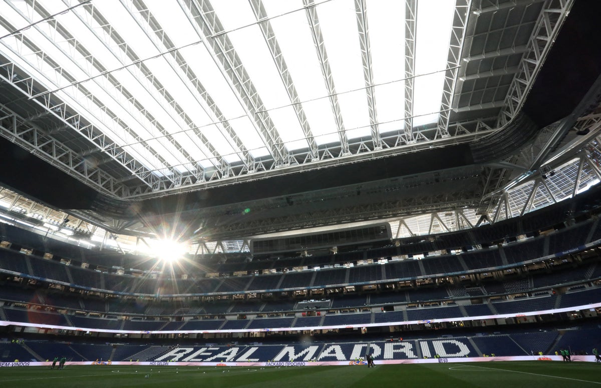 Real Madrid granted wish to close Bernabeu roof for Manchester City quarter-final