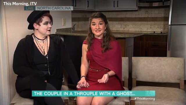 <p>Women in throuple with ‘ghost’ Rupert defend relationship.</p>