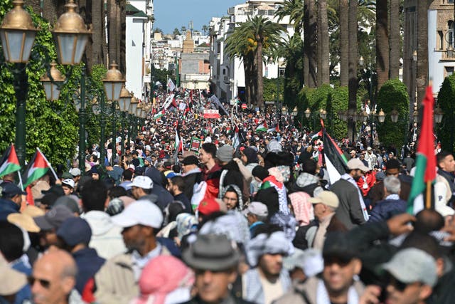 Morocco Israel Palestinians
