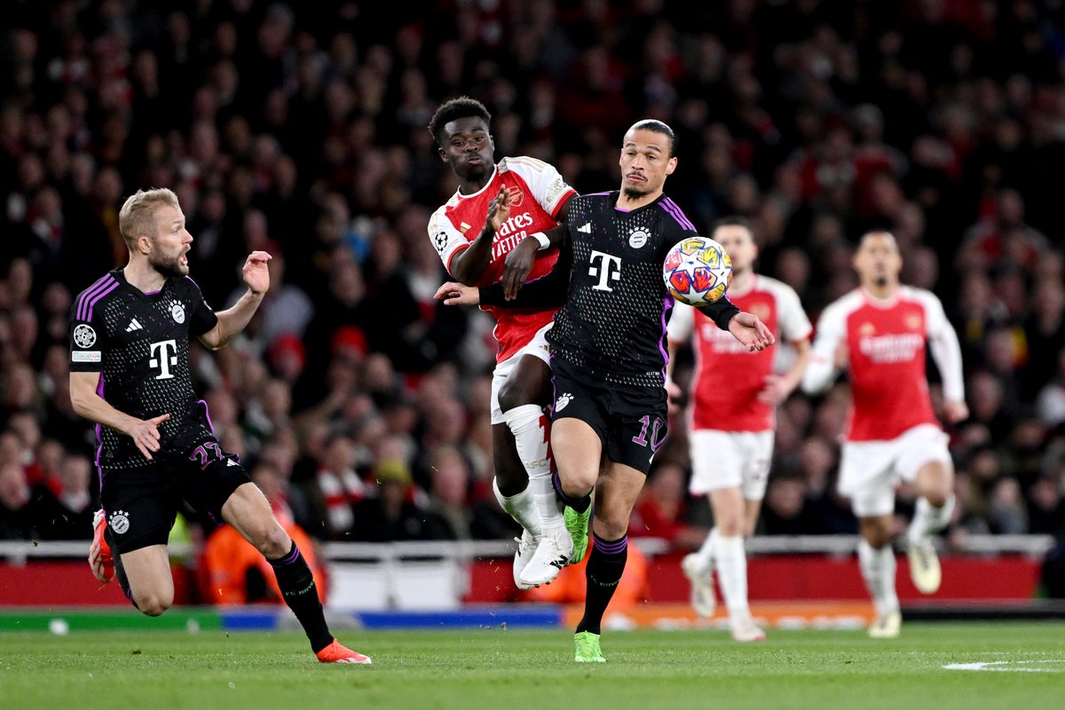 Arsenal vs Bayern Munich LIVE: Champions League latest score and goal updates as Harry Kane starts