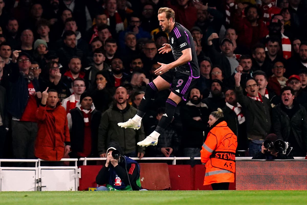Harry Kane on target but Arsenal rally to earn first-leg draw